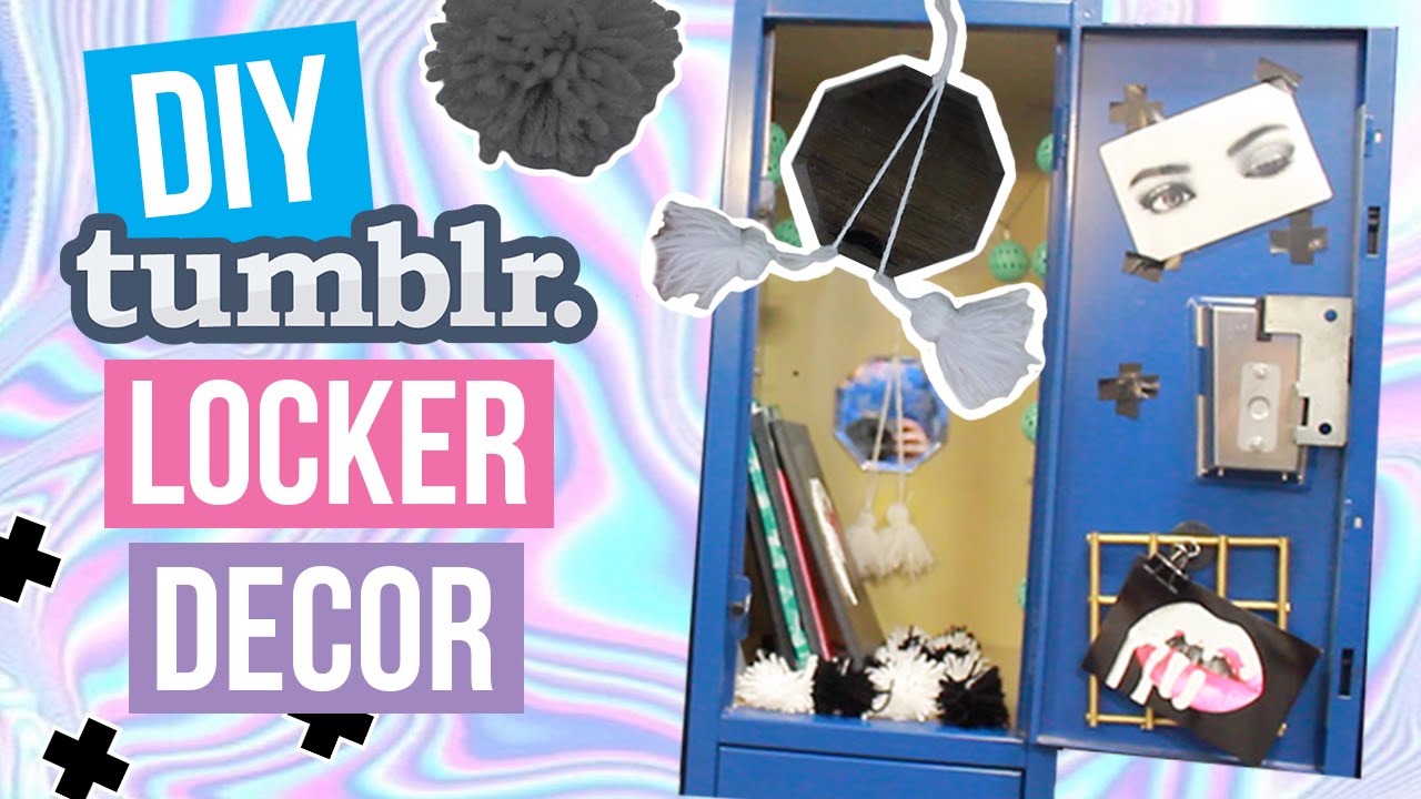 Diy Tumblr Locker Decor Dana Jean Youtube