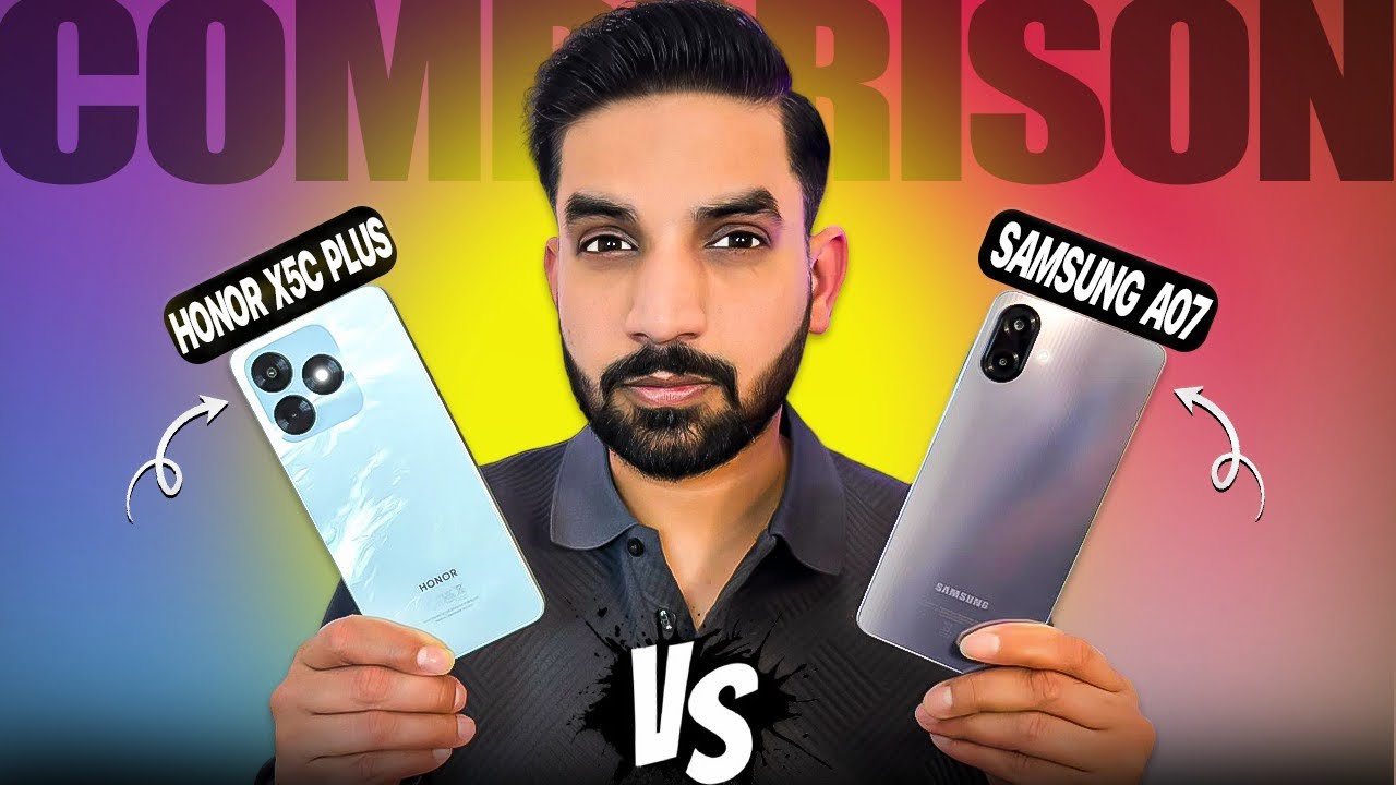 Samsung Galaxy A07 VS Honor X5c Plus | Honor X5c plus or Galaxy A07