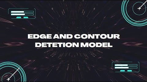 Edge and Contour detection
