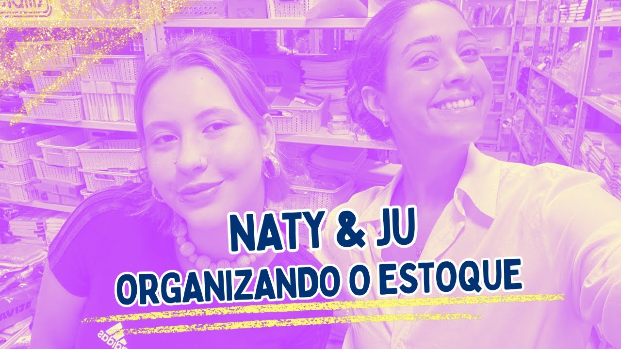 TENTANDO ORGANIZAR O ESTOQUE (mesmo sem saber onde fica nada 😅📦) | Bastidores reais da papelaria
