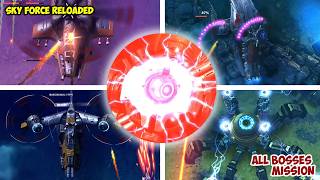 ALL BOSSES COMBAT | Sky Force Reloaded Intense Action Nightmare