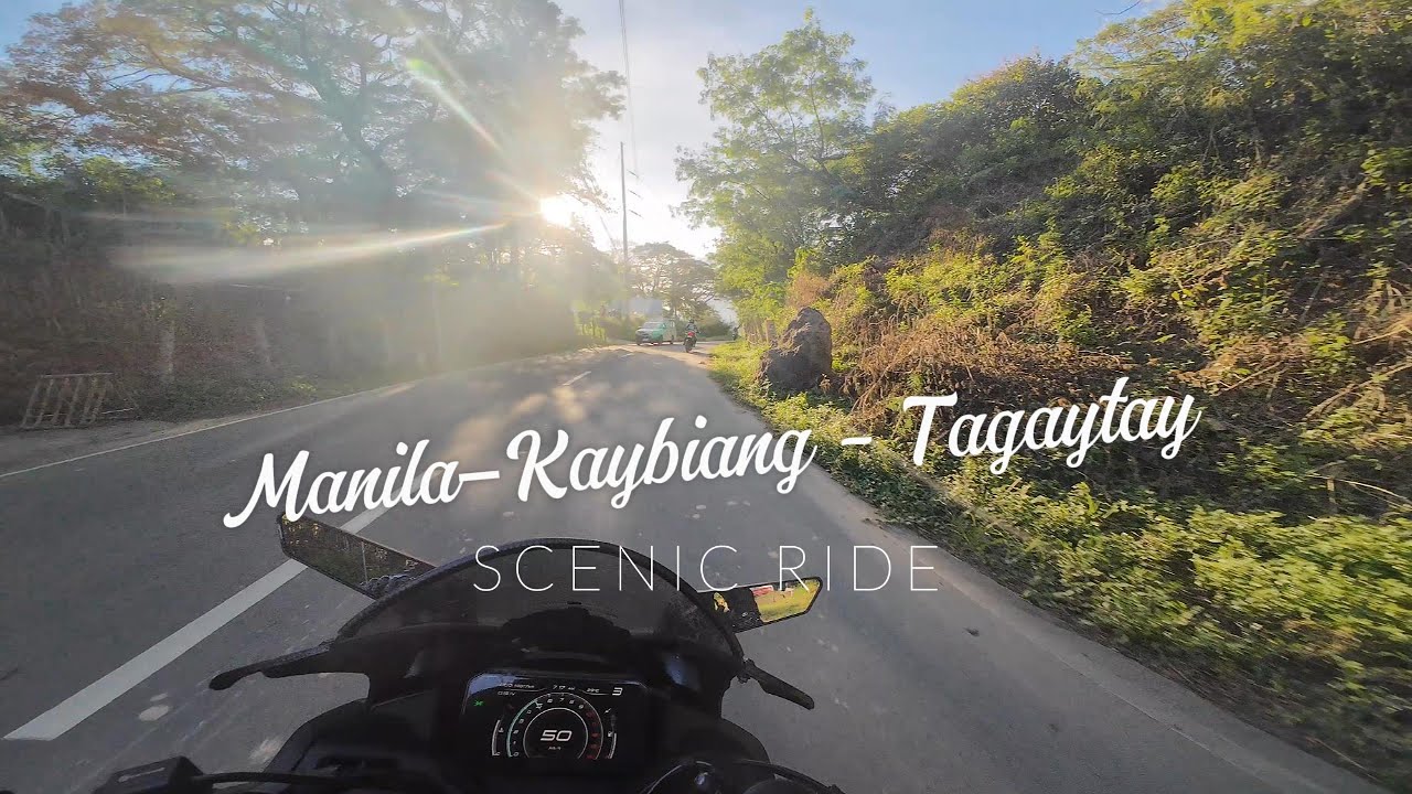 Twisties, Views, and Open Roads | Manila–Kaybiang - Tagaytay Ride