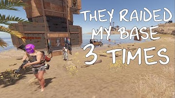 THIS CLAN STARTED RAGING AND LAUNCHING ROCKETS | RUST TROLLING
