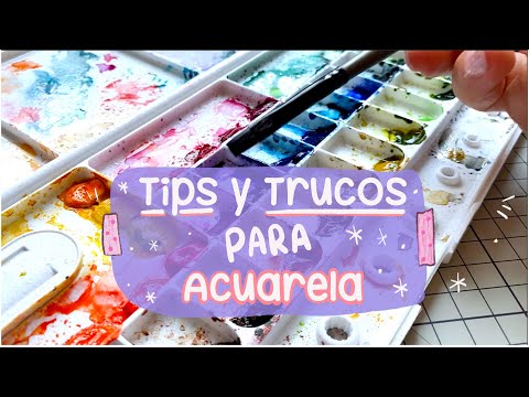 TIPS Y TRUCOS PARA ACUARELA ? PRINCIPIANTES ?
