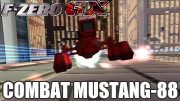 F-Zero GX Custom Machines: Combat Mustang-88