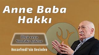 Anne Baba Hakkı | Ölçü | English, Deutsch