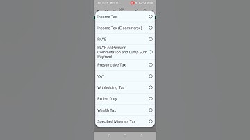Registering PAYE on Tarms Zimra