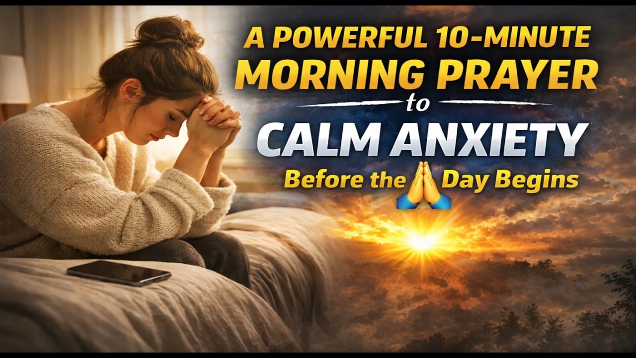 A Powerful 10 Minute Morning Prayer to Calm Anxiety Before the Day ...
