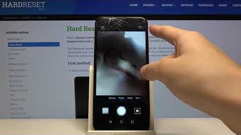 How to Use Camera Mirror Effect in Honor 8A - Turn Mirror On/Off