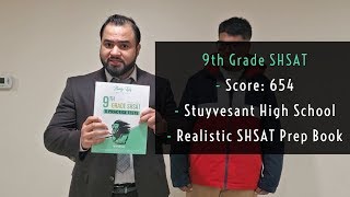Scored 654 on 9th Grade SHSAT (2019) | Most Accurate Test Prep Book for Grade 9 SHSAT | Bobby Tariq