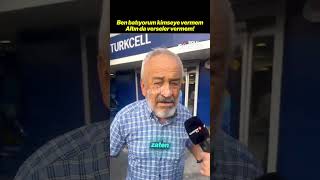 Ben Batmışım Altın Da Verseler Kimseye Oy Vermem Öportajları