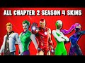 ALL Chapter 2 Season 4 Skins in Fortnite!