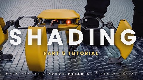 Part 5-Blender Beginner Tutorial (shading/adding meterial)