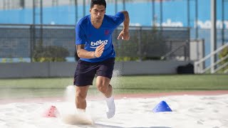 Entraînement spécial dans le sable | Football screenshot 3