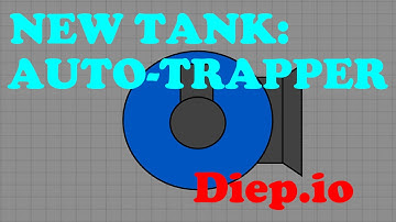 DIEP.IO NEW AUTO TRAPPER TANK + NEW TAG GAMEMODE!!! | Diep.io New Tank and Gamemode