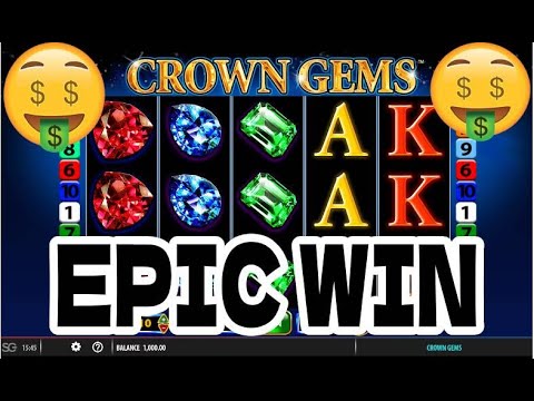 Caça-níqueis on-line Crown Gems