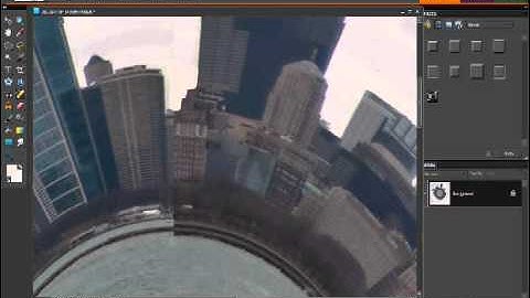 Little Planet Photoshop Elements Tutorial