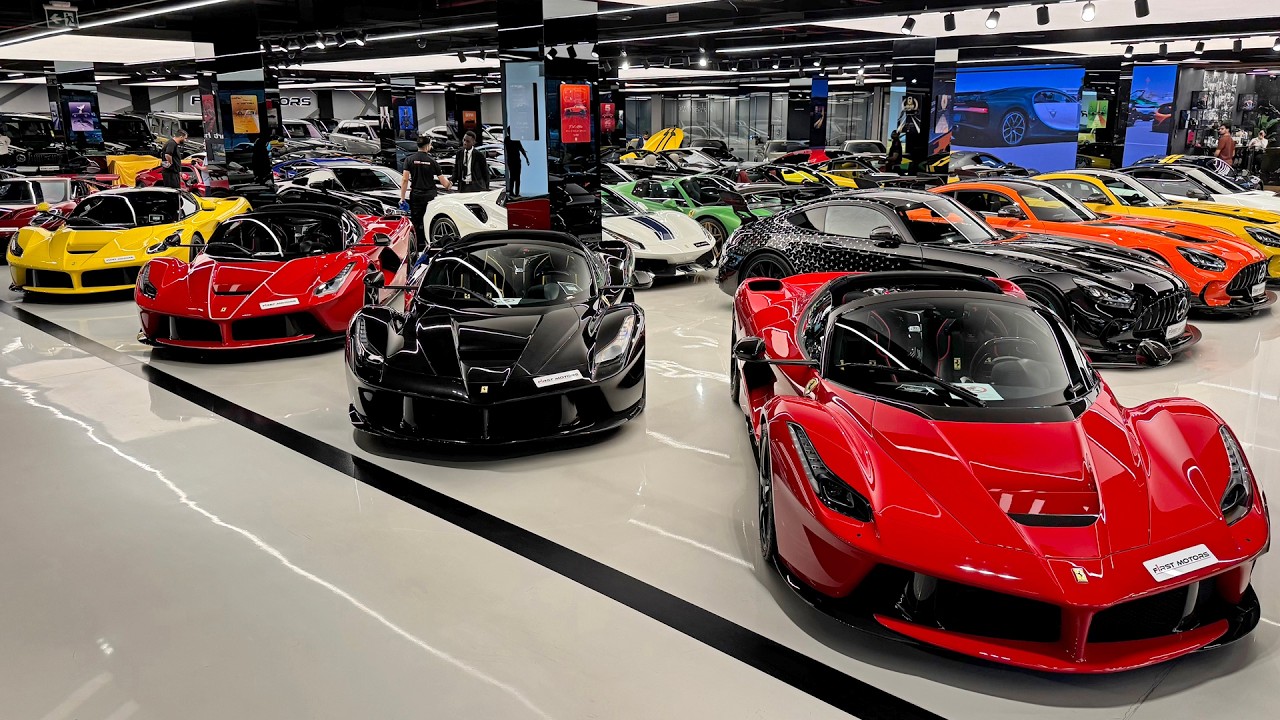 BEST OF DUBAI Supercar Showrooms 2025!