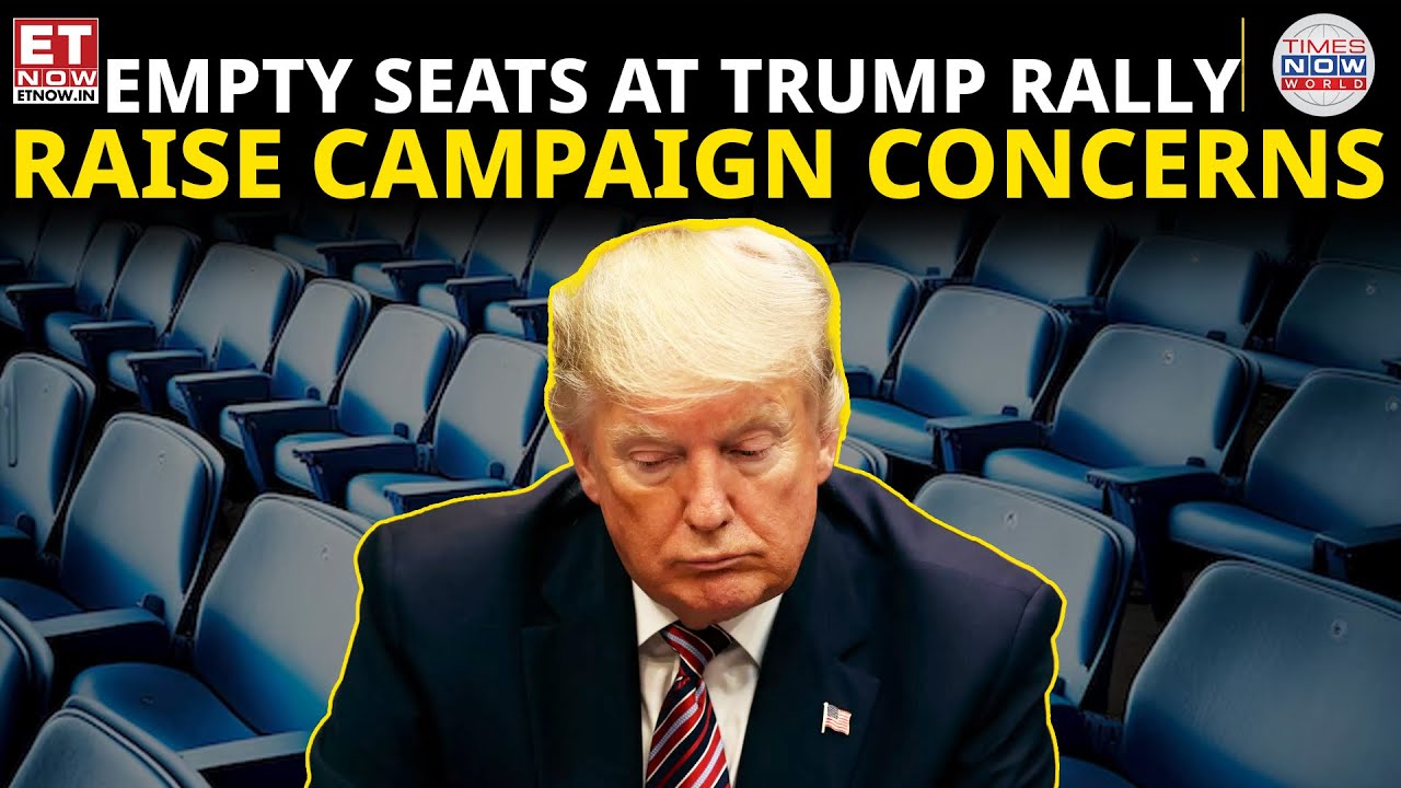 Trump Rally Seating Trump Rally Attendance Dips, Empty Seats Spark Concerns Over Campaign's ...