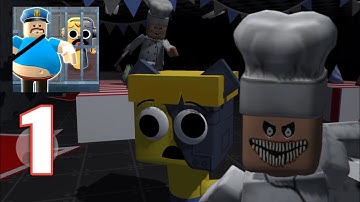 Parkour Escape : Obby Master , Pizza Parkour Escape Challenge Gameplay walkthrough video part.1