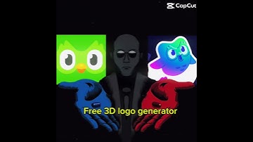 Want to know how to generate FREE 3D Logo? #tutorial #logo #ai #3d