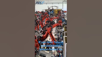 🦾Our fixtures and positioners are equipped with KUKA handling and welding robots.