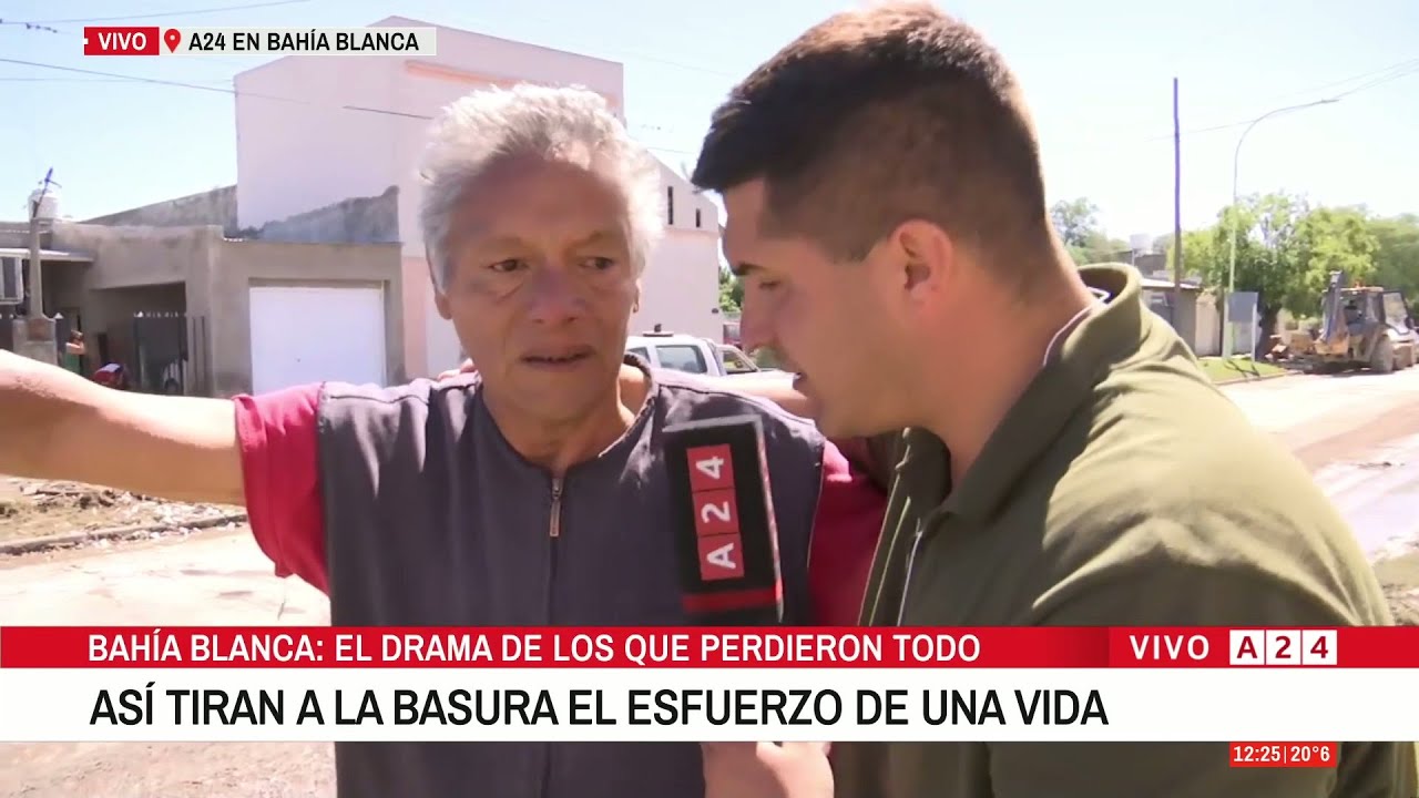 Un sobreviviente de dos tragedias: la historia de lucha de Walter en Bahía Blanca y La Plata