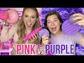 PINK VS PURPLE FIDGET SHOPPING CHALLENGE WITH MRS. BENCH 💜💗