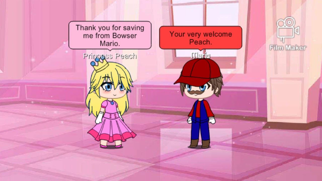 Princess Peach+Mario (Gacha life) YouTube