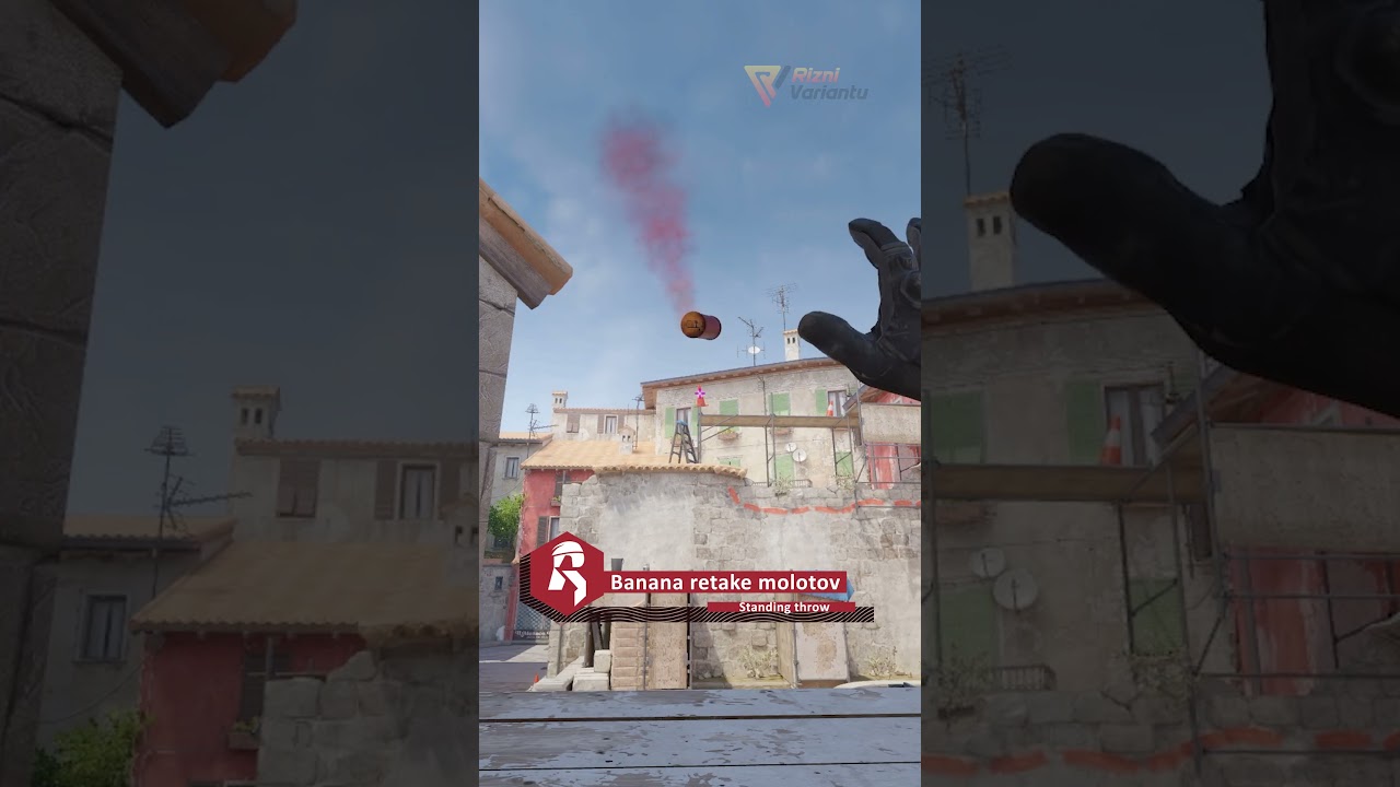 Молотов банан ретейк | Banana retake molotov | de_inferno | cs2
