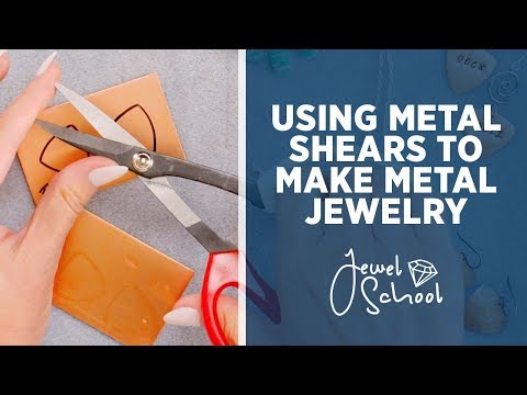 How to Use Metal Shears with Jewelry | Jewelry 101