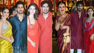 Alia Bhatt,Rekha,Disha Patani ,Mouni Roy, Siddharth Malhotra,Kiara Advani, Sara Ali Khan & Ibrahim