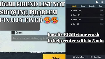 BGMI Server Carsh Not Showing Friend list And loginProblem Also @BGM I Fix#gamepad