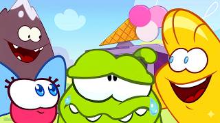 Cerita Om Nom 💚 ❗️BARU❗️ Antrean Es Krim Panjang! 🍦 Trik Om Nom Berhasil?! 😱 💛 Super Toons TV Bahasa