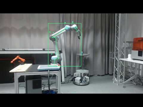 Deep-Learning-based Skeleton Detection of Articulated Robots