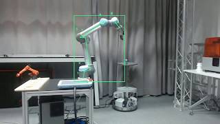 Deep-Learning-based Skeleton Detection of Articulated Robots