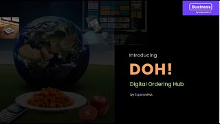 ExpenseHut - Digital Ordering Hub (DOH)