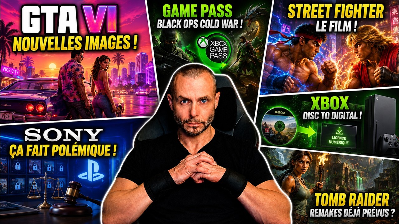 🔥ACTU GAMING DU JOUR (02 SEPTEMBRE): Xbox SAUVE vos vieux jeux ! Sony dit qu’ils ne sont PAS à vous…