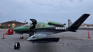 Information Icing and Rain in a Private Jet! Cirrus Vision Jet to Tennessee! Guide