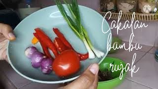 Cakalan Bumbu Rujak