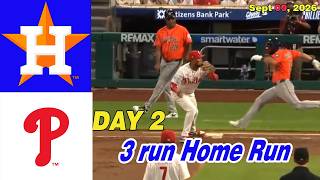Houston Astros Vs Philadelphia Phillies Full Game Highlights Sep 9, 2026 | MLB Season