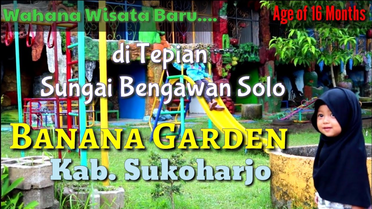 Wahana Wisata Di Baru Tepian Sungai Bengawan Solo Banana Garden Mojolaban Sukoharjo