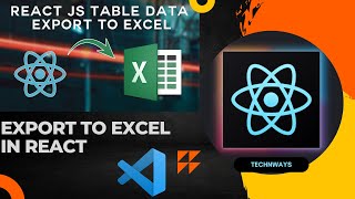 Export data to excel in react | ReactJS  | data table to excel  | Export to CSV  | UI Development