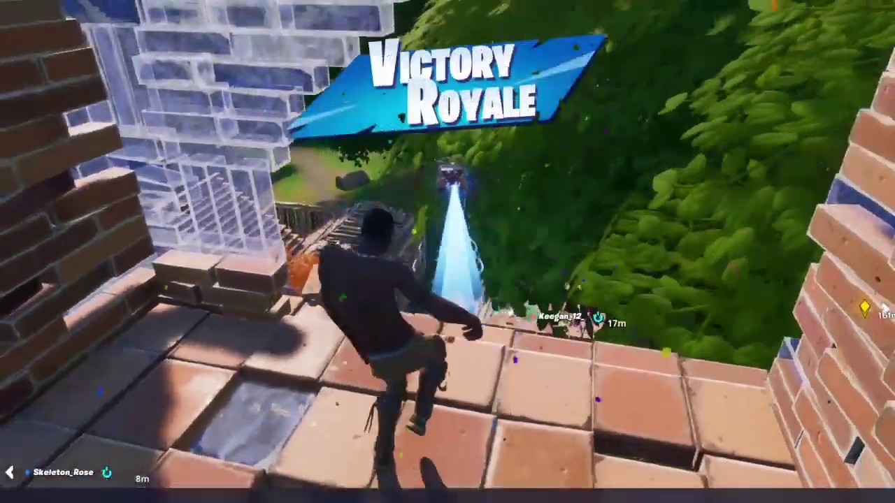 Fortnite battle royal we got a win - YouTube