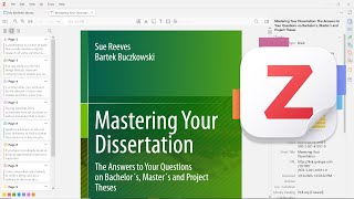 Zotero 7: Read and mark up your Literature, collect Notes and Citations - Self-Study Course 2/4