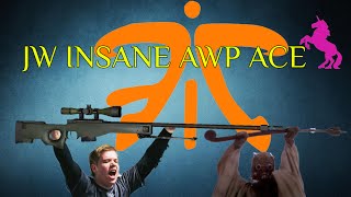 Fnatic JW ACE + Double AWP kill vs  Titan