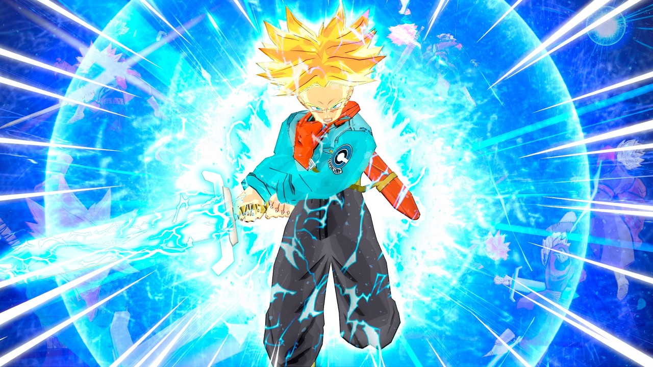 Trunks Super Saiyajin Rage | GenkiEspada | Sword Of Hope | X | Dragon Ball Z Budokai Tenkaichi 3 Mod