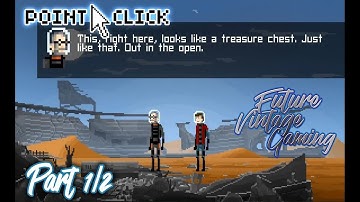 Archeos ~ Part 1 / 2 ~ Free Sci-Fi Pixel Art Point and Click Adventure Game (AGS) #AdvJam 2017 Ruins