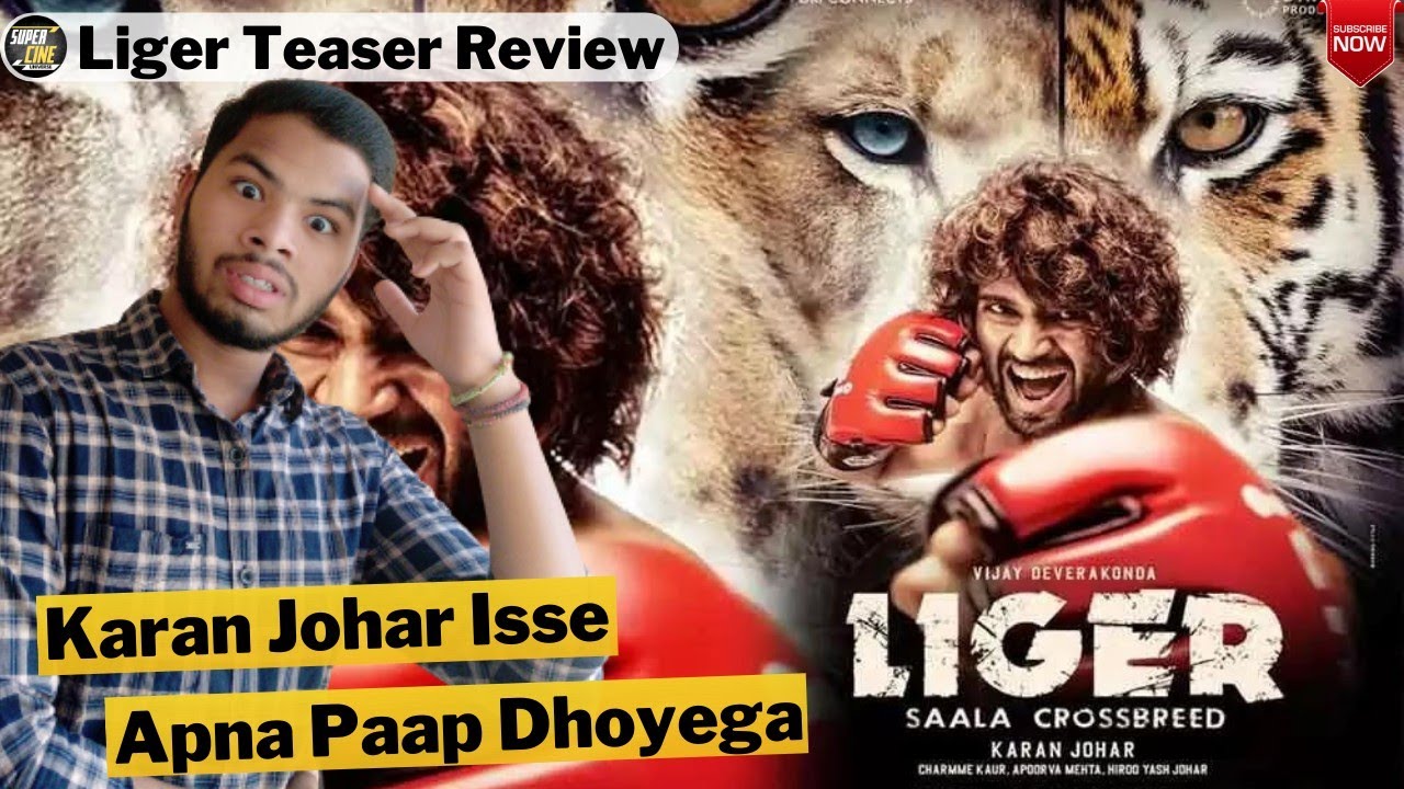 Liger Glimpse Review in Hindi | Karan Johar Isse Apna Paap Dhoyega | Vijay Veverokonda