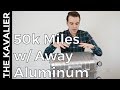 Away Aluminum Carry-On Review - 50k Miles Traveled